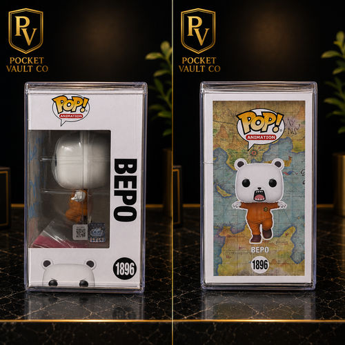Authenticated Signed Bepo Flocked Funko Pop #1896 AAA Anime Exclusive | One Piece